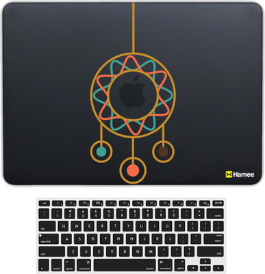 

Hamee MacBook Pro 13 inch cover 2016 Touchbar edition (A1706/A1708) with Keyboard Skin Combo 171 Rubber Laptop Decal 15