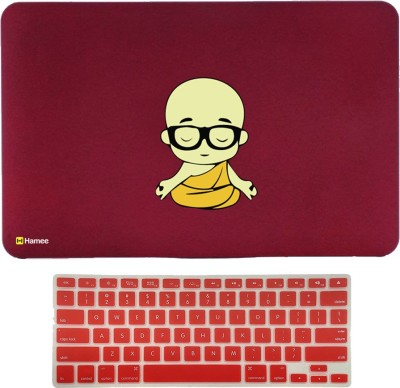 

Hamee Apple MacBook Pro 15 inch cover 2016 Touchbar edition (A1707) with Keyboard Skin Combo 68 Rubber Laptop Decal 15