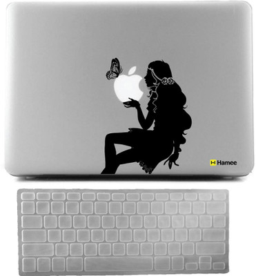 

Hamee Apple MacBook Pro 15 inch cover 2016 Touchbar edition (A1707) with Keyboard Skin Combo 138 Rubber Laptop Decal 15
