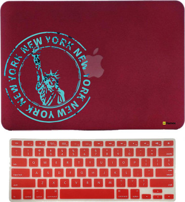

Hamee Apple MacBook Pro 15 inch cover 2016 Touchbar edition (A1707) with Keyboard Skin Combo 184 Rubber Laptop Decal 15