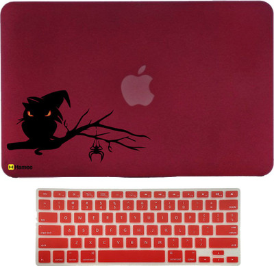 

Hamee MacBook Pro 13 inch cover 2015 edition (A1278) with Keyboard Skin Combo 24 Rubber Laptop Decal 13