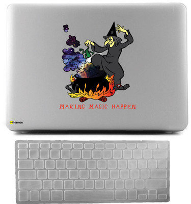 

Hamee MacBook Pro 15 inch cover 2016 Touchbar edition (A1707) with Keyboard Skin Combo 89 Rubber Laptop Decal 15