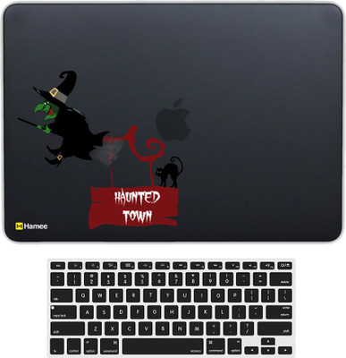 

Hamee MacBook Pro 13 inch cover 2016 Touchbar edition (A1706/A1708) with Keyboard Skin Combo 75 Rubber Laptop Decal 15