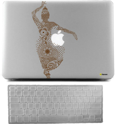 

Hamee MacBook Pro 13 inch cover 2016 Touchbar edition (A1706/A1708) with Keyboard Skin Combo 75 Rubber Laptop Decal 15