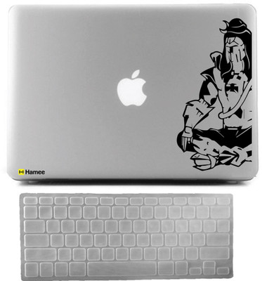 

Hamee MacBook Pro 13 inch cover 2015 edition (A1278) with Keyboard Skin Combo 25 Rubber Laptop Decal 13