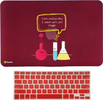 

Hamee Apple MacBook Pro 13 inch cover 2016 Touchbar edition (A1706/A1708) with Keyboard Skin Combo 86 Rubber Laptop Decal 13