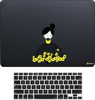 

Hamee Apple MacBook Pro Retina Display 15 inch cover (2015 Edition A1398) with Keyboard Skin Combo 200 Rubber Laptop Decal 15