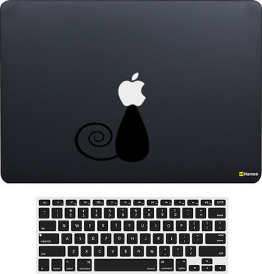 

Hamee MacBook Air 13 inch cover with Keyboard Skin Combo 250 Rubber Laptop Decal 13