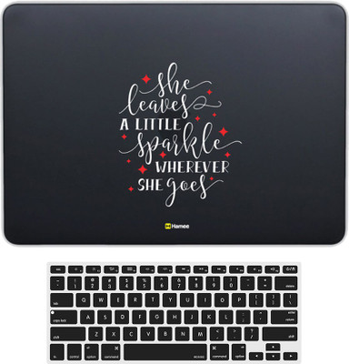 

Hamee MacBook Pro Retina Display 15 inch cover (2015 Edition A1398) with Keyboard Skin Combo 111 Rubber Laptop Decal 15