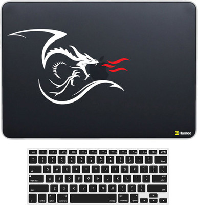 

Hamee MacBook Pro 15 inch cover 2016 Touchbar edition (A1707) with Keyboard Skin Combo 48 Rubber Laptop Decal 15