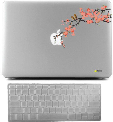

Hamee k Pro 15 inch cover 2016 Touchbar edition (A1707) with Keyboard Skin Combo 157 Rubber Laptop Decal 15