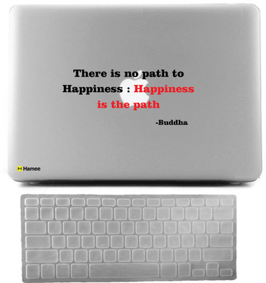 

Hamee Apple MacBook Pro 15 inch cover 2016 Touchbar edition (A1707) with Keyboard Skin Combo 105 Rubber Laptop Decal 15