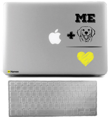 

Hamee Apple MacBook Pro 13 inch cover 2015 edition (A1278) with Keyboard Skin Combo 47 Rubber Laptop Decal 13