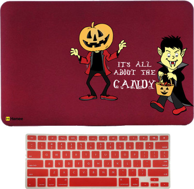 

Hamee Pro Retina Display 13 inch cover (2015 Edition A1502/A1425) with Keyboard Skin Combo 12 Rubber Laptop Decal 13