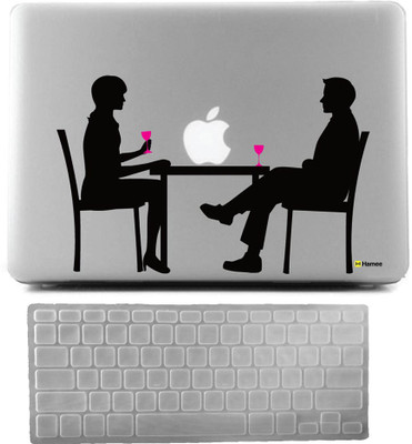 

Hamee MacBook Pro 13 inch cover 2015 edition (A1278) with Keyboard Skin Combo 149 Rubber Laptop Decal 13