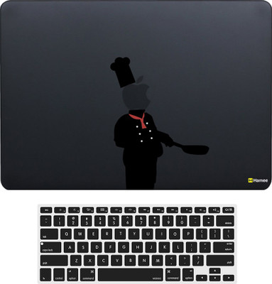 

Hamee MacBook Pro 13 inch cover 2016 Touchbar edition (A1706/A1708) with Keyboard Skin Combo 181 Rubber Laptop Decal 13