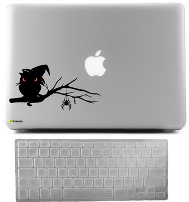 

Hamee Apple MacBook Pro 15 inch cover 2016 Touchbar edition (A1707) with Keyboard Skin Combo 86 Rubber Laptop Decal 15