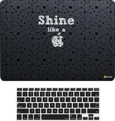

Hamee MacBook Pro 13 inch cover 2015 edition (A1278) with Keyboard Skin Combo 144 Rubber Laptop Decal 13