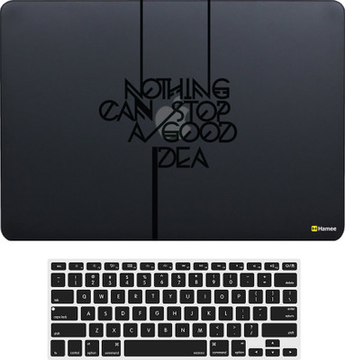 

Hamee MacBook Pro 15 inch cover 2016 Touchbar edition (A1707) with Keyboard Skin Combo 155 Rubber Laptop Decal 15