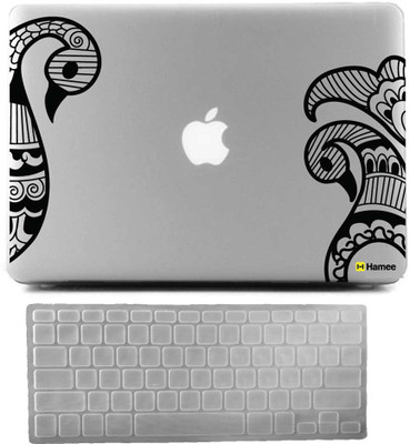 

Hamee Apple MacBook Pro 15 inch cover 2016 Touchbar edition (A1707) with Keyboard Skin Combo 112 Rubber Laptop Decal 15
