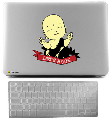 

Hamee Apple MacBook Pro 13 inch cover 2016 Touchbar edition (A1706/A1708) with Keyboard Skin Combo 28 Rubber Laptop Decal 13