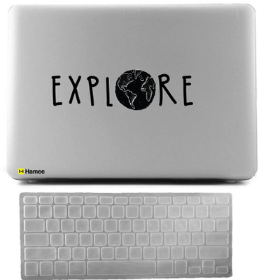 Hamee MacBook Pro 13 inch cover 2015 edition (A1278) with Keyboard Skin Combo 54 Rubber Laptop Decal 13