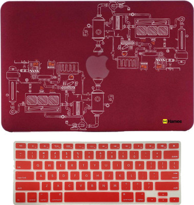 

Hamee MacBook Air 13 inch cover with Keyboard Skin Combo 139 Rubber Laptop Decal 13