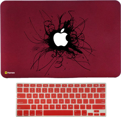 

Hamee Apple MacBook Pro 13 inch cover 2015 edition (A1278) with Keyboard Skin Combo 94 Rubber Laptop Decal 13