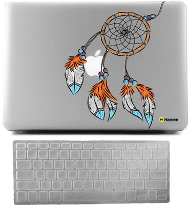 

Hamee Apple MacBook Air 13 inch cover with Keyboard Skin Combo 120 Rubber Laptop Decal 13