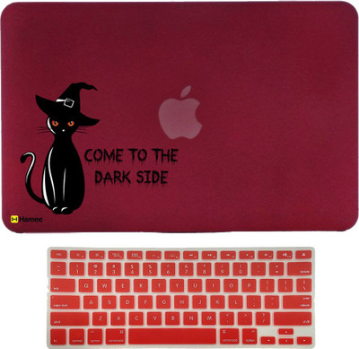 

Hamee MacBook Pro 15 inch cover 2016 Touchbar edition (A1707) with Keyboard Skin Combo 25 Rubber Laptop Decal 15