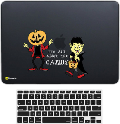 

Hamee Apple MacBook Pro 13 inch cover 2015 edition (A1278) with Keyboard Skin Combo 4 Rubber Laptop Decal 13