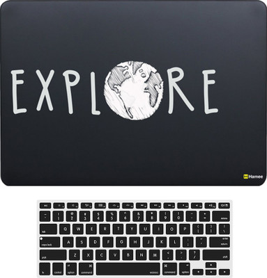 

Hamee MacBook Air 13 inch cover with Keyboard Skin Combo 235 Rubber Laptop Decal 13