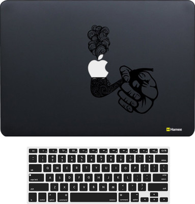 

Hamee MacBook Pro Retina Display 13 inch cover (2015 Edition A1502/A1425) with Keyboard Skin Combo 242 Rubber Laptop Decal 13