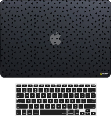 

Hamee MacBook Pro 15 inch cover 2016 Touchbar edition (A1707) with Keyboard Skin Combo 158 Rubber Laptop Decal 15