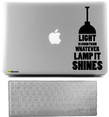 

Hamee MacBook Pro 13 inch cover 2015 edition (A1278) with Keyboard Skin Combo 45 Rubber Laptop Decal 13
