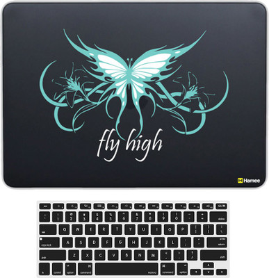 

Hamee MacBook Pro 13 inch cover 2016 Touchbar edition (A1706/A1708) with Keyboard Skin Combo 45 Rubber Laptop Decal 13