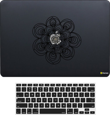 

Hamee MacBook Pro 15 inch cover 2015 edition (A1286) with Keyboard Skin Combo 168 Rubber Laptop Decal 15