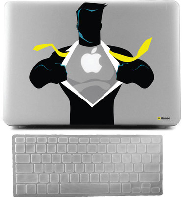

Hamee Apple MacBook Pro 13 inch cover 2015 edition (A1278) with Keyboard Skin Combo 168 Rubber Laptop Decal 13