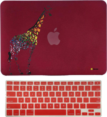

Hamee MacBook Pro 13 inch cover 2015 edition (A1278) with Keyboard Skin Combo 165 Rubber Laptop Decal 13