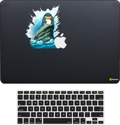 

Hamee MacBook Pro 13 inch cover 2016 Touchbar edition (A1706/A1708) with Keyboard Skin Combo 222 Rubber Laptop Decal 13