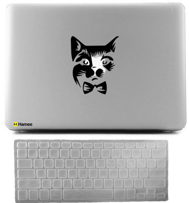 

Hamee MacBook Pro 15 inch cover 2016 Touchbar edition (A1707) with Keyboard Skin Combo 29 Rubber Laptop Decal 15