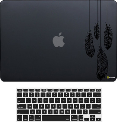 

Hamee MacBook Pro Retina Display 13 inch cover (2015 Edition A1502/A1425) with Keyboard Skin Combo 165 Rubber Laptop Decal 13