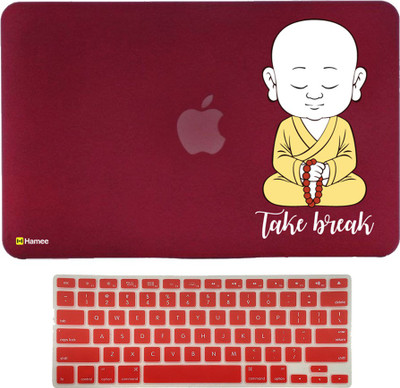 

Hamee Apple MacBook Pro 13 inch cover 2016 Touchbar edition (A1706/A1708) with Keyboard Skin Combo 48 Rubber Laptop Decal 13