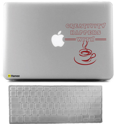 

Hamee Apple MacBook Pro 15 inch cover 2016 Touchbar edition (A1707) with Keyboard Skin Combo 11 Rubber Laptop Decal 15