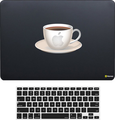 

Hamee MacBook Pro 15 inch cover 2016 Touchbar edition (A1707) with Keyboard Skin Combo 193 Rubber Laptop Decal 15