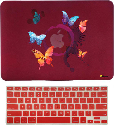

Hamee MacBook Pro 15 inch cover 2016 Touchbar edition (A1707) with Keyboard Skin Combo 187 Rubber Laptop Decal 15