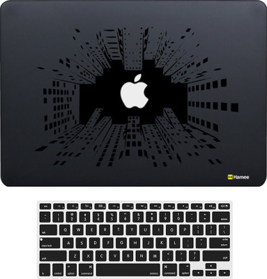 

Hamee MacBook Pro 15 inch cover 2016 Touchbar edition (A1707) with Keyboard Skin Combo 237 Rubber Laptop Decal 15