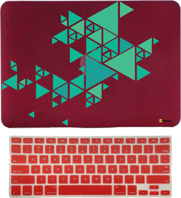 

Hamee MacBook Pro 15 inch cover 2016 Touchbar edition (A1707) with Keyboard Skin Combo 180 Rubber Laptop Decal 15