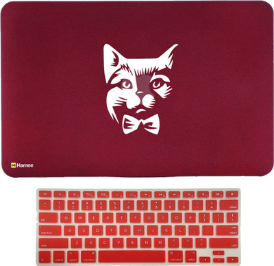 

Hamee Apple MacBook Pro 15 inch cover 2016 Touchbar edition (A1707) with Keyboard Skin Combo 67 Rubber Laptop Decal 15