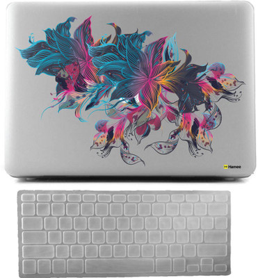 

Hamee Apple MacBook Pro 15 inch cover 2016 Touchbar edition (A1707) with Keyboard Skin Combo 176 Rubber Laptop Decal 15
